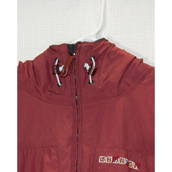 Vintage Burton Storm Jacket SMU Sz L Burgundy Snowboard Jacket - Picture 5 of 16